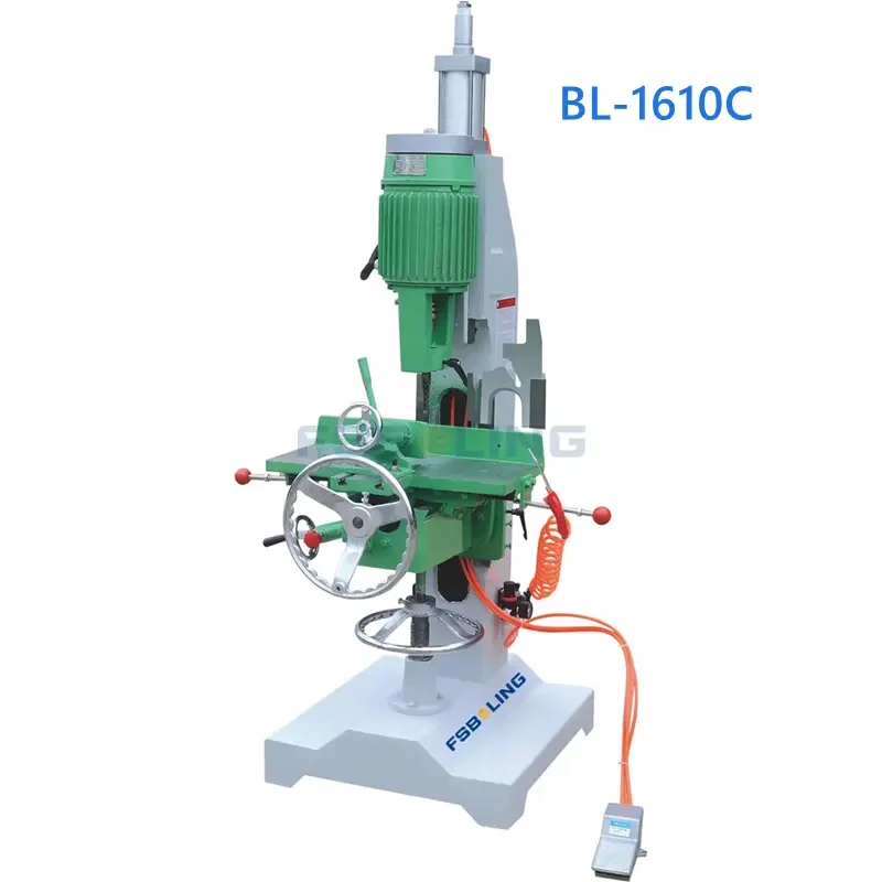 High Performance Pneumatic Vertical Industrial Grade Woodworking Machinery for Rectangular Mortise Square Drilling Machine