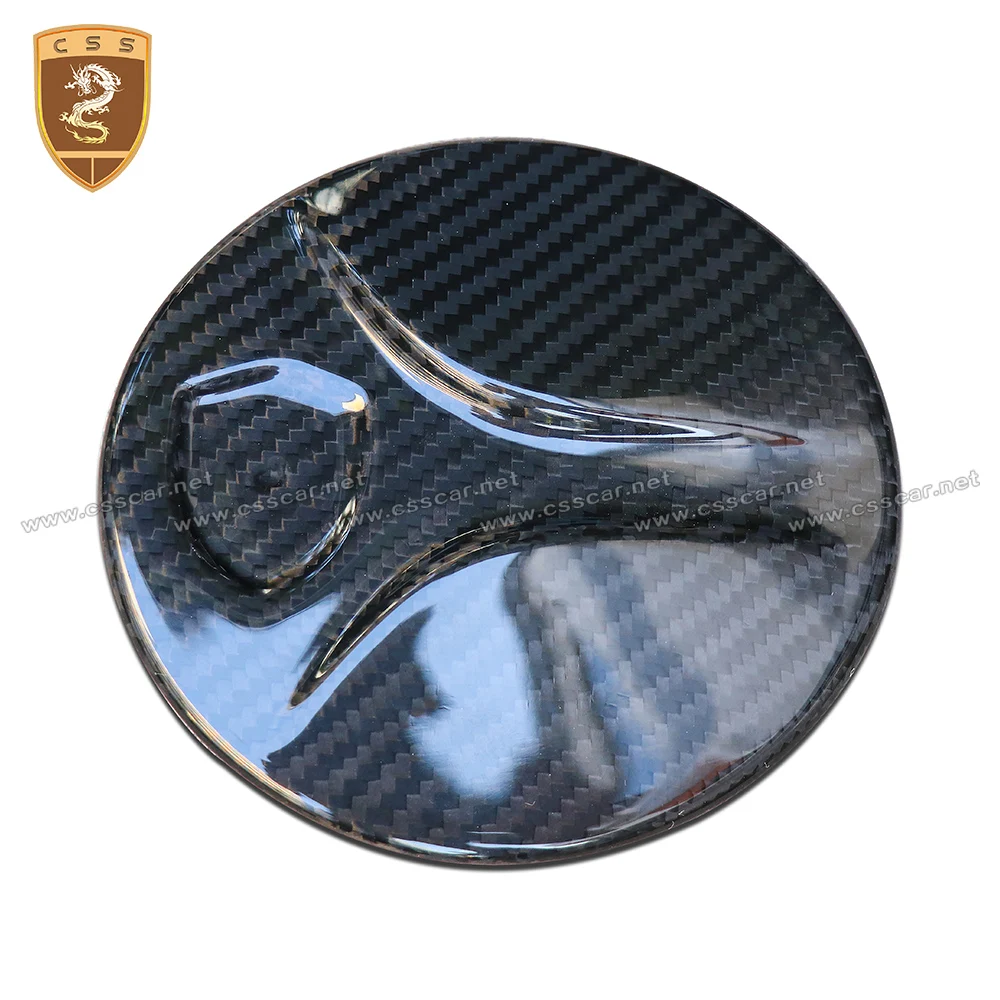 سيارة غطاء تغليف خزان الوقود الإسكان ملصق لفيراري 488 كابريستو نمط ألياف الكربون الجافة خزان الوقود غطاء الهواء الكسوة