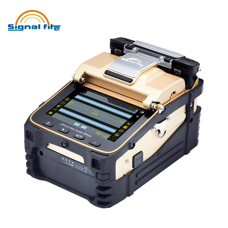 New Splicing Machine 6 Motors Core Alignment Model  Automatic Fiber Optic Fusion Splicer AI-8C