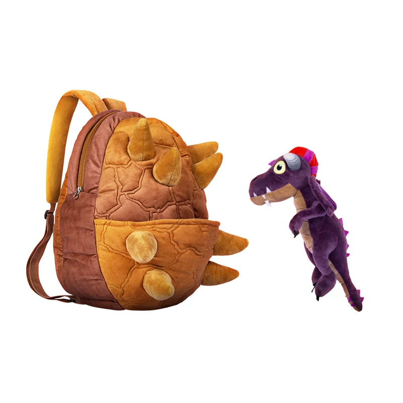 

World of Warcraft Onyxia Cute Funny Dragon Egg Backpack Backpack Schoolbag Doll Removable Blizzard Game Peripheral Toys Gift