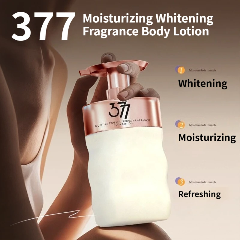 Niacinamide & 377 Brightening Body Lotion Perfumed Moisturizer for Glowing Skin, Hydrates & Smooths, Non-Greasy Fast-Absorbing