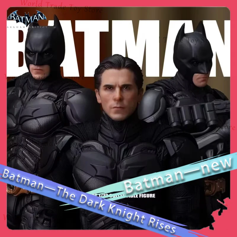 

In Stock Inart 1/12 Men Soldier Batman Christian Bale The Dark Knight Rises Eternal Fight Hero Action Figure Model Collection