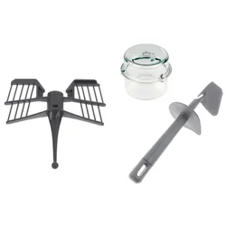 Juice Extractor Butterfly Stirring Rod Scraper Bar for Vorwerk Thermomix TM31 TM5 TM6 Replac Parts Measuring Cup+Scraper