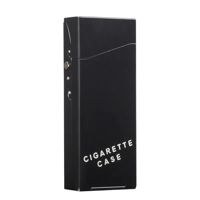 100s Slim Cigarette Case Box for Women Metal Long Thin Shell 20Pcs