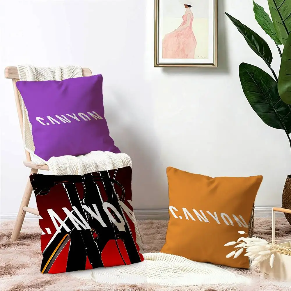 C-Canyons Bicycles Pillow Gifts Home Office Furnishings Bedroom Sofa Car Cushion Cover case 45x45cm
