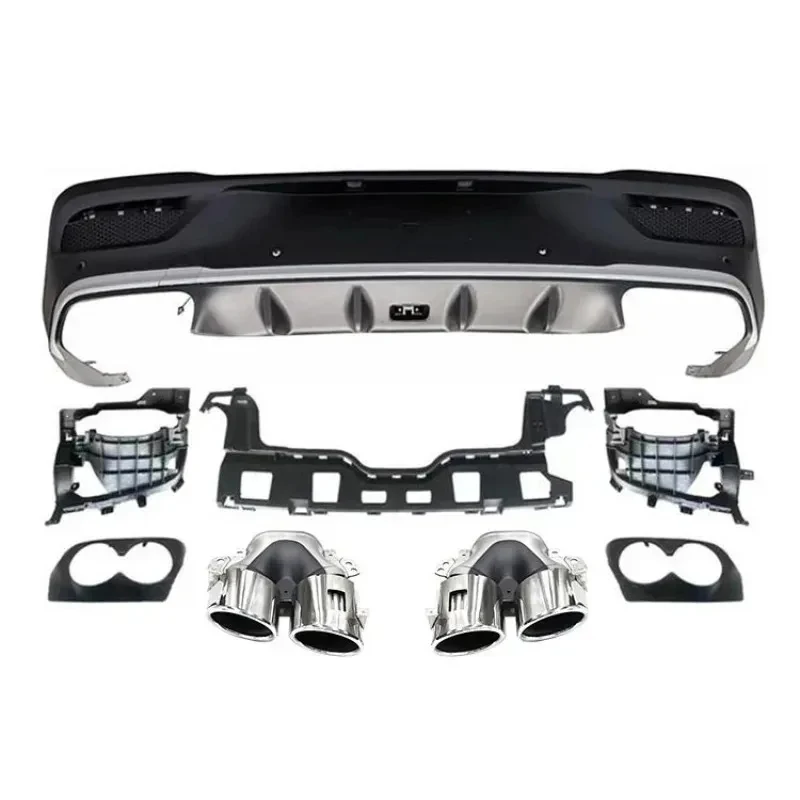 

GLE53 Car Bumper Diffuser for Coupe C167 up to GLE53 2020-2025 Exhaust Pipe Diffuser with High-Quality Material