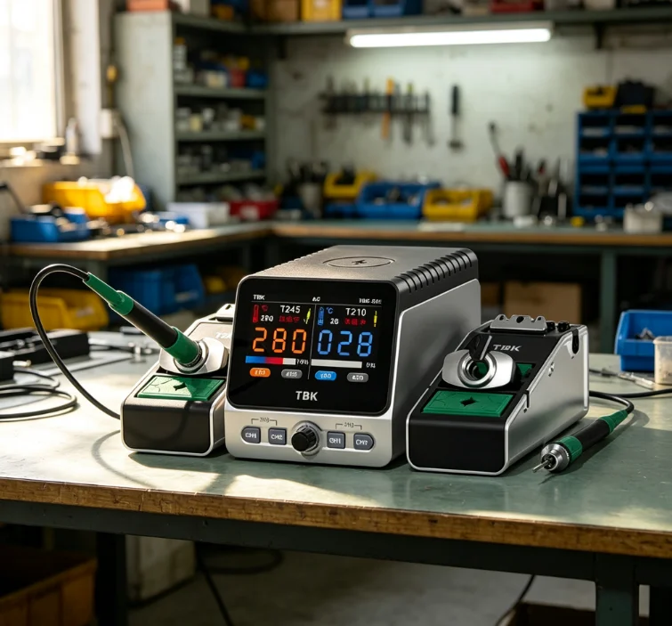 Dual Channel Smart Soldering S - đánh giá và giá Electronics Repair Tool Kit