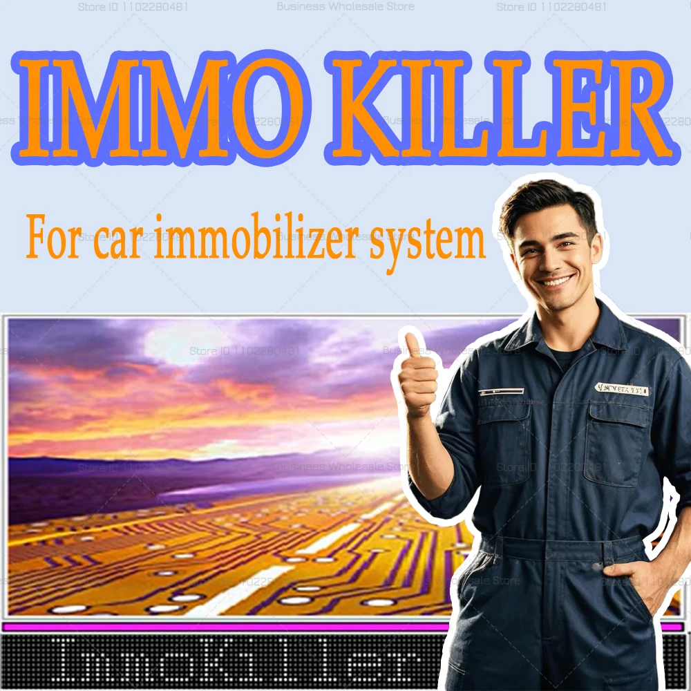 IMMO Software Repairing Vehicle Immobilizer System of Cars ECU to Removes Immobilizer Immo Killer V1.1 Immo Off Link USB 2026