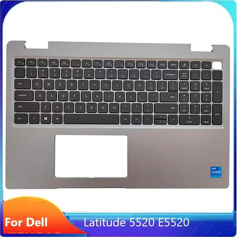 95%New/Org For DELL Latitude 5520 E5520 palmrest US keyboard Touchpad