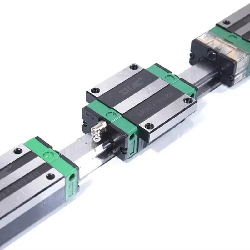 ball screw cnc linear guide blocks guid rail linear hgr20 for cnc xyz table lead screw linear actuator