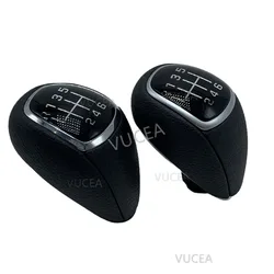 1pcs Manual Leather Gear Shift Knob 43711D3010TRY 437113Z200RY For Hyundai I20 I40 Santa Fe Sports Tucson TL 43711D3060TRY