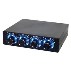 Fan Speed Controller 4 Channels With Led Control Up To 4 Sets Of Pc Computer Fan Gdt Controller And Cpu Hard Disk Vga Cooling