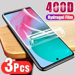 Protecteur d'écran en film hydrogel, film de protection pour chaud 30i 30 20S 20i ontari20 5G 2023, MF ix Note 30 VIP 30i 12 11 Pro, 3 pièces