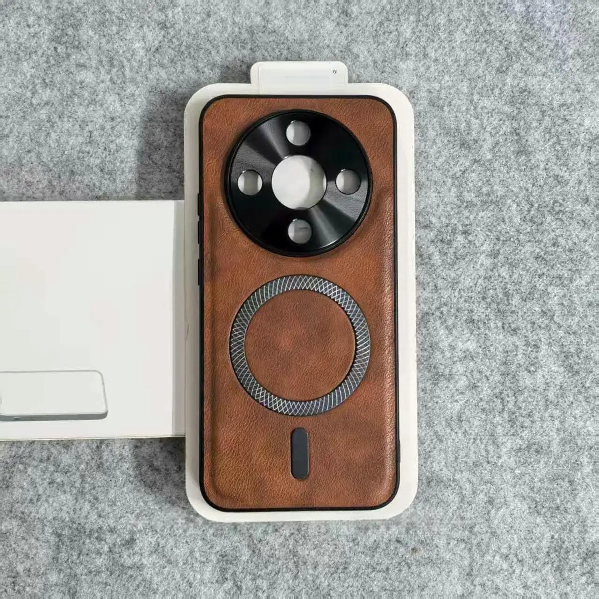 Für Huawei Honor Magic 8 Lite Hülle Luxus PU Leder Magnetische MagSafe Schutzhülle Rückseite für Magic 8 Pro 8Lite Shell
