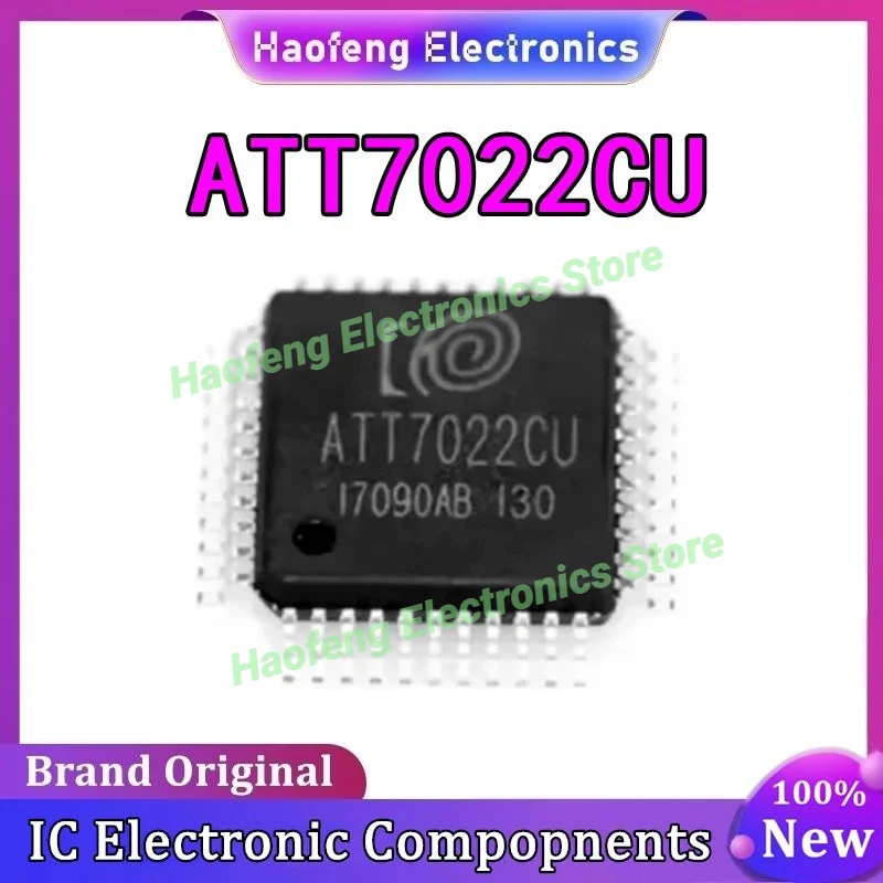 Новый оригинальный ATT7022CU ATT7022C ATT7022 ATT702 ATT70 ATT IC Chip QFP-44 на складе