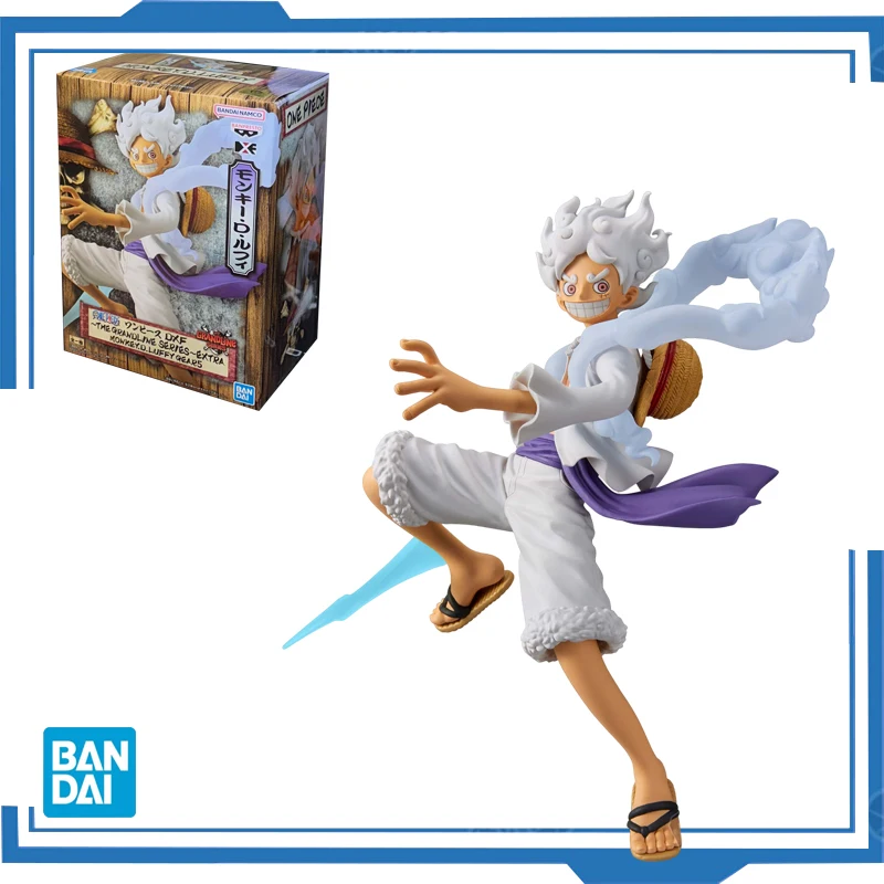 

Фигурки героев аниме BANDAI, Оригинальные фигурки героев Аниме One Piece, Ника, D, Луффи, DXF EXTRA Gear5, ПВХ, игрушки-модели, Рождественский подарок на день рождения