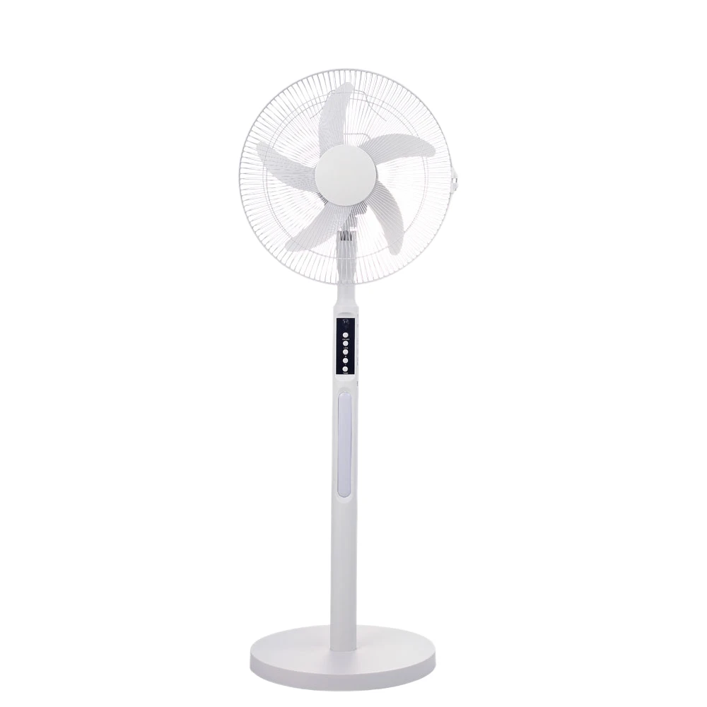 

16'' high speed dc fan 12v air-conditioning floor fan for bedroom chargeable fan with oscillation