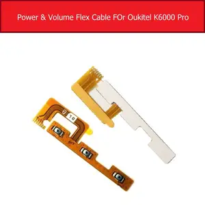 Bilashmart On/Off Power Volume Flex Cable Oukitel K6000 Pro Power Volume Control Switch Flex Ribbon Replacement Parts Accessories
