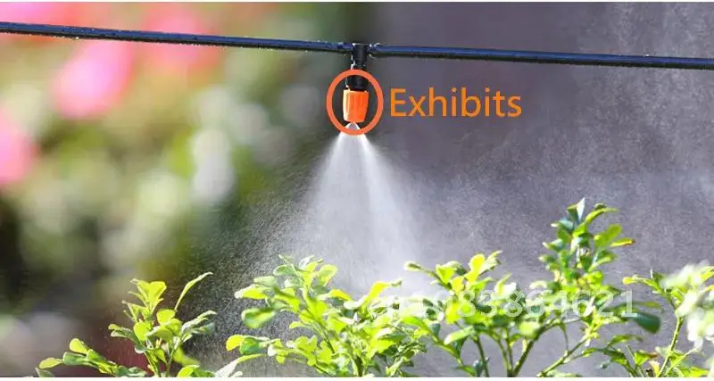 10m/20m/40m Watering Hose 4/7 mm Garden Drip Pipe PVC Hose Irrigation System Watering Systems for Greenhouses