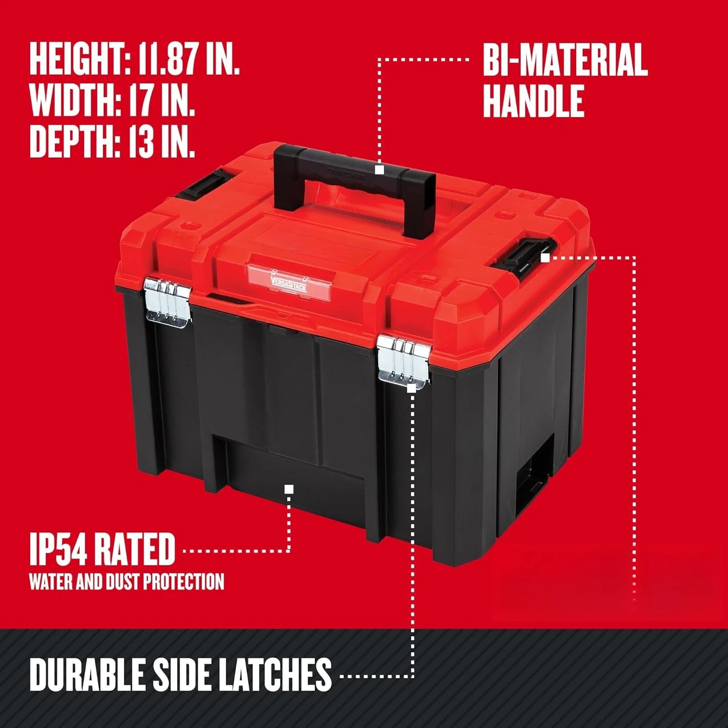 

Deep Tool Box, Lockable, 17-in. (CMST17825)