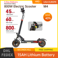 Hot sale M4 800W Electric Scooter Aluminium alloy High Horsepower 15ah Liion Battery Folding Mobility E Scooter for Adults