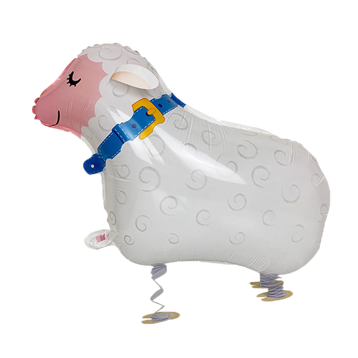 3pcs Mini Sheep Foil Balloons Walk sheep Air Balloons Id al-Adjha Decorations Corban Globos