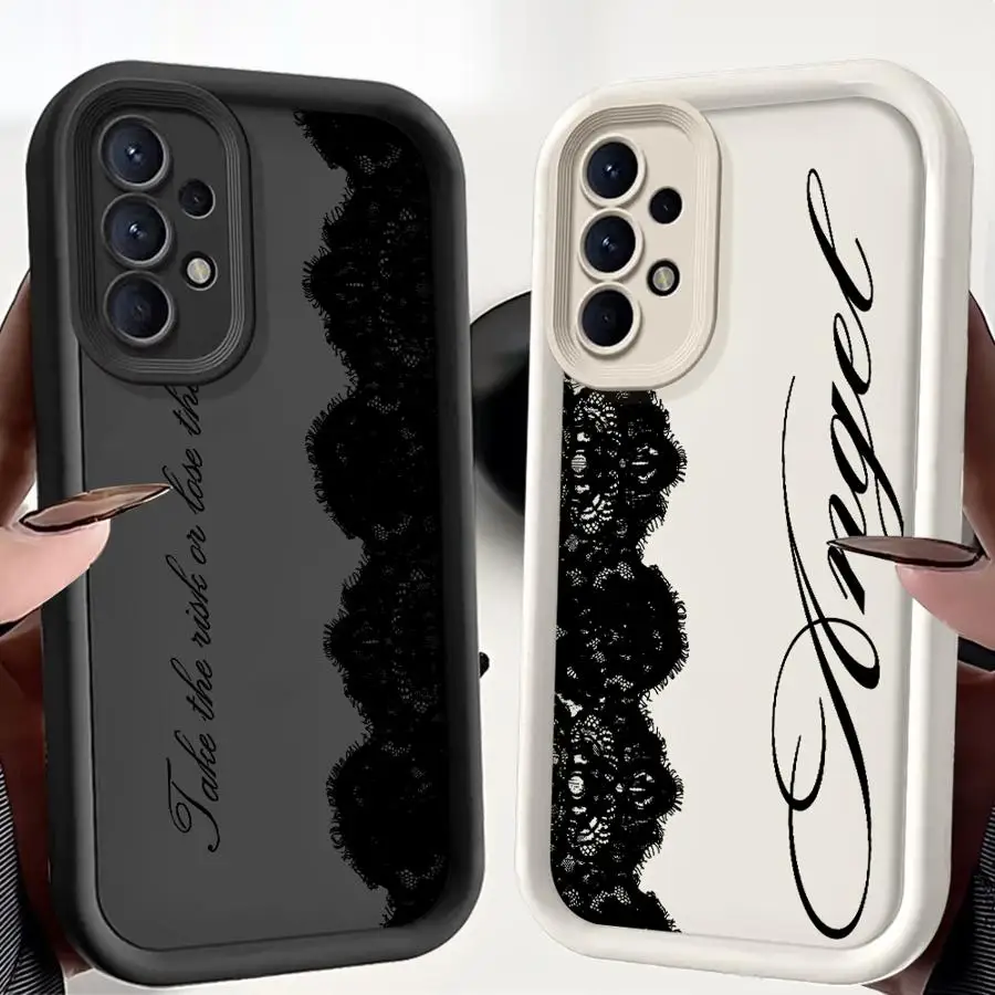 

Phone Cover Case for Samsung Galaxy A56 A35 A36 A15 A16 A26 A32 A53 A54 A51 A73 A34 A23 A12 A13 A71 A72 Mandala Angel Pattern