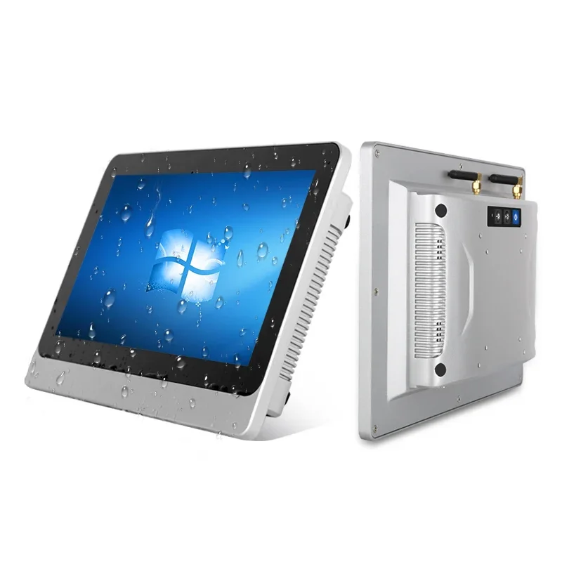 2026 Touchthink 10.1 Inch Industrial Panel PC Capacitive Touch VESA Wall Mount RS485 RS232 Control System-1280x800 Touch Resolut