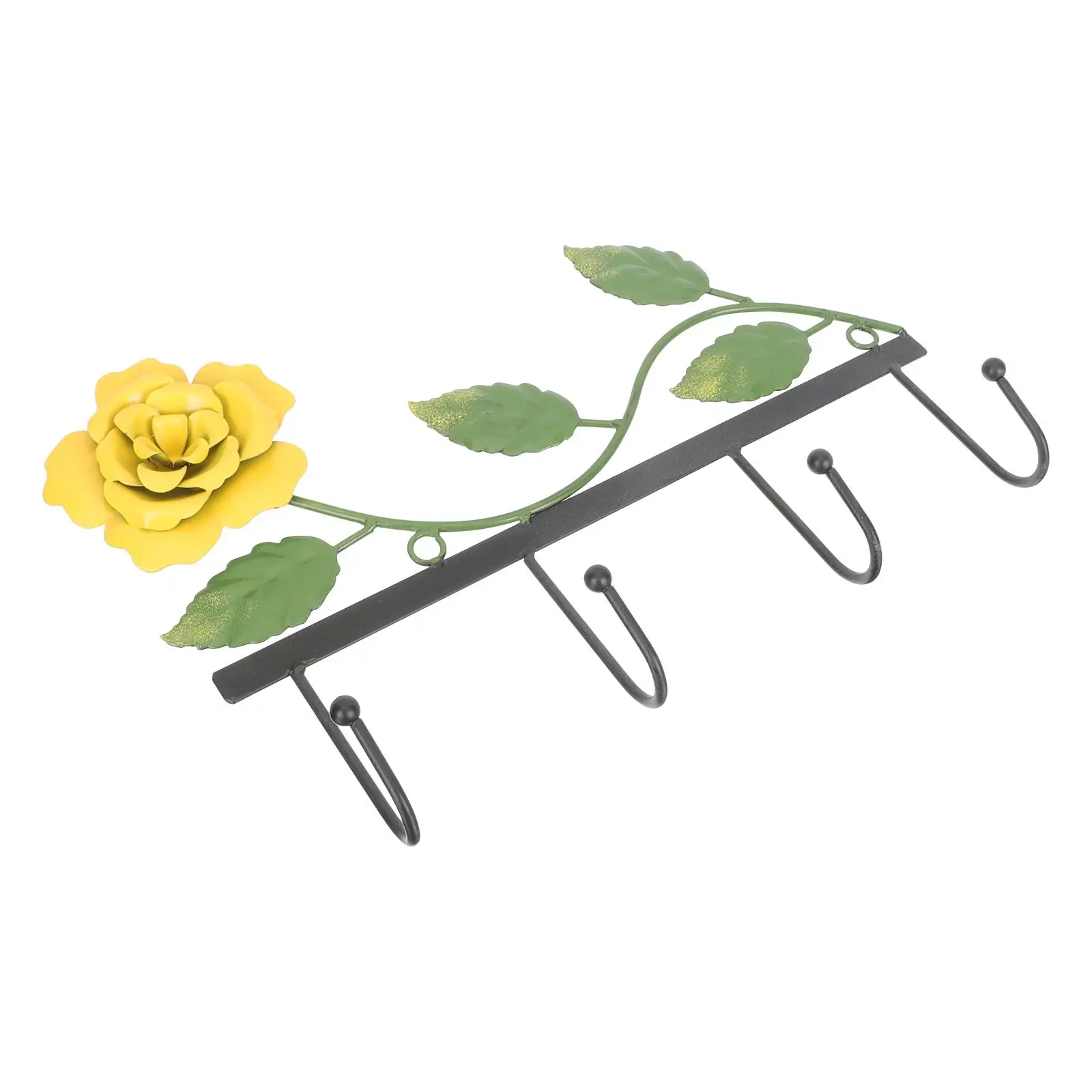 

Iron Hooks Wall-mounted Coat Hanger Home Supplies Decorative Rack Clothing Plant Wrought Iron Hook Decor