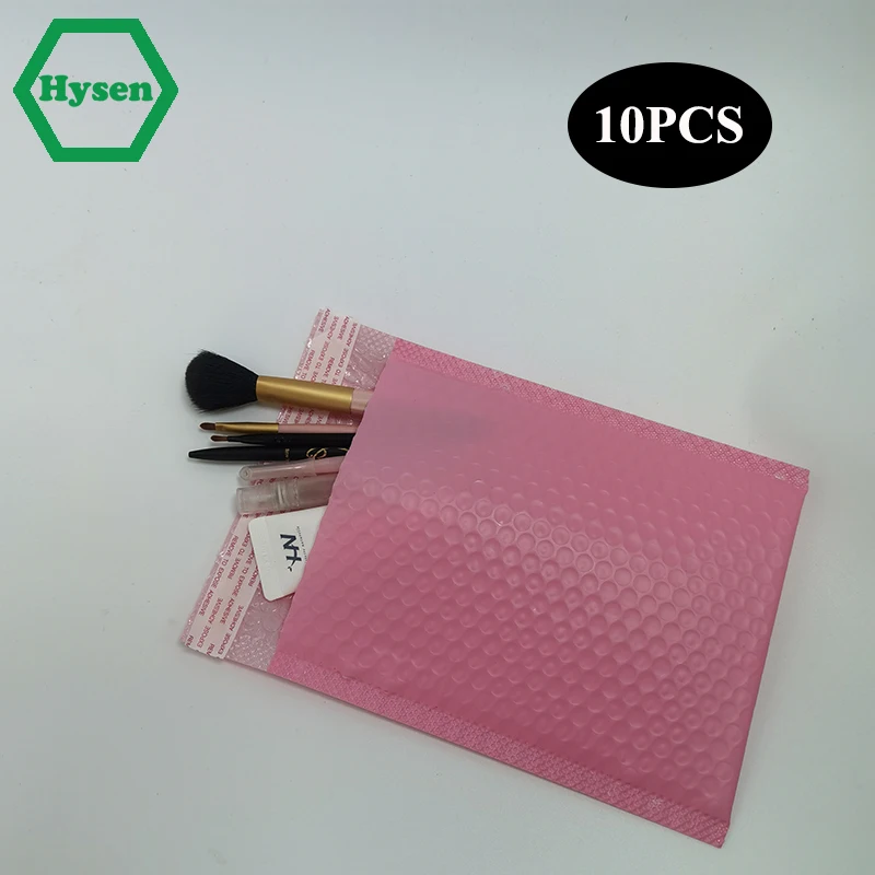 10Pcs Bubble Mailers สีชมพูกระเป๋าจัดส่ง,Chic กระเป๋าใส่ของขนาดเล็กธุรกิจ,สีชมพู Padded Mailing Envelopes