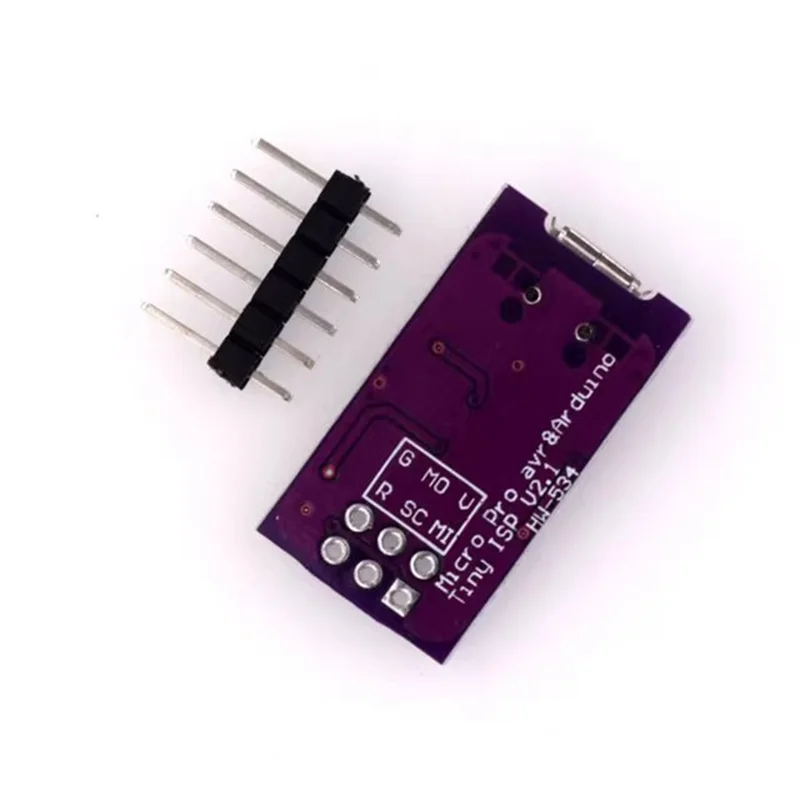 ABZW Micro-USB Tiny AVR ISP Attiny44 USB Tiny ISP Programmer Module 10 Pieces