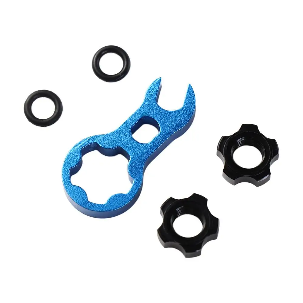 

Wrench Vacuum Tire Gas Air Nozzle Bicycle Tubeless Tire Nozzle Lock Tire Valve Cap Bike Presta Valve Nut Vacuum Tire Valve Nut