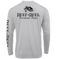 Reef&reel Men Fishing Long Sleeve Shirt Outdoor Activities Hiking Fishing Sun Protection Performance Shirt Camisa De Pesca 2025