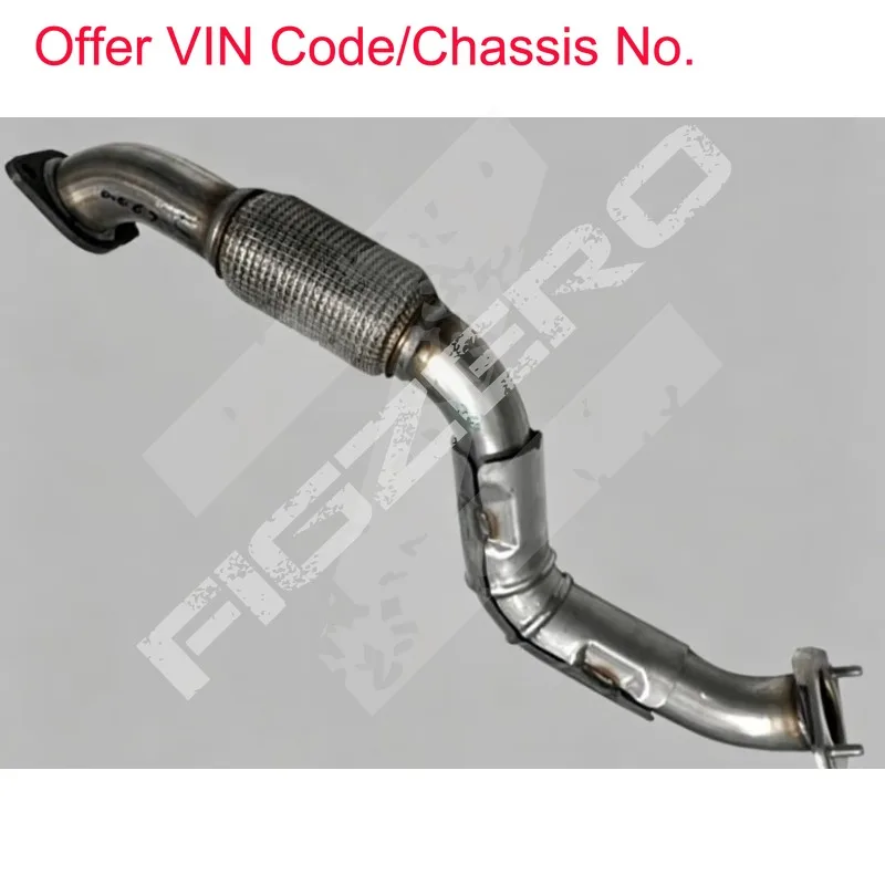 Front Muffler Soft Connection Section Exhaust Pipe Inlet Gasket for Changan Cs75 Plus 2024