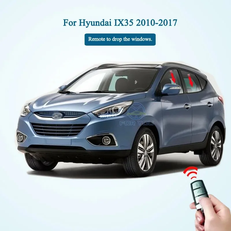 Suitable for 10-17 Hyundai IX35 one-button automatic closing window lifting rearview mirror folding car accessories modification