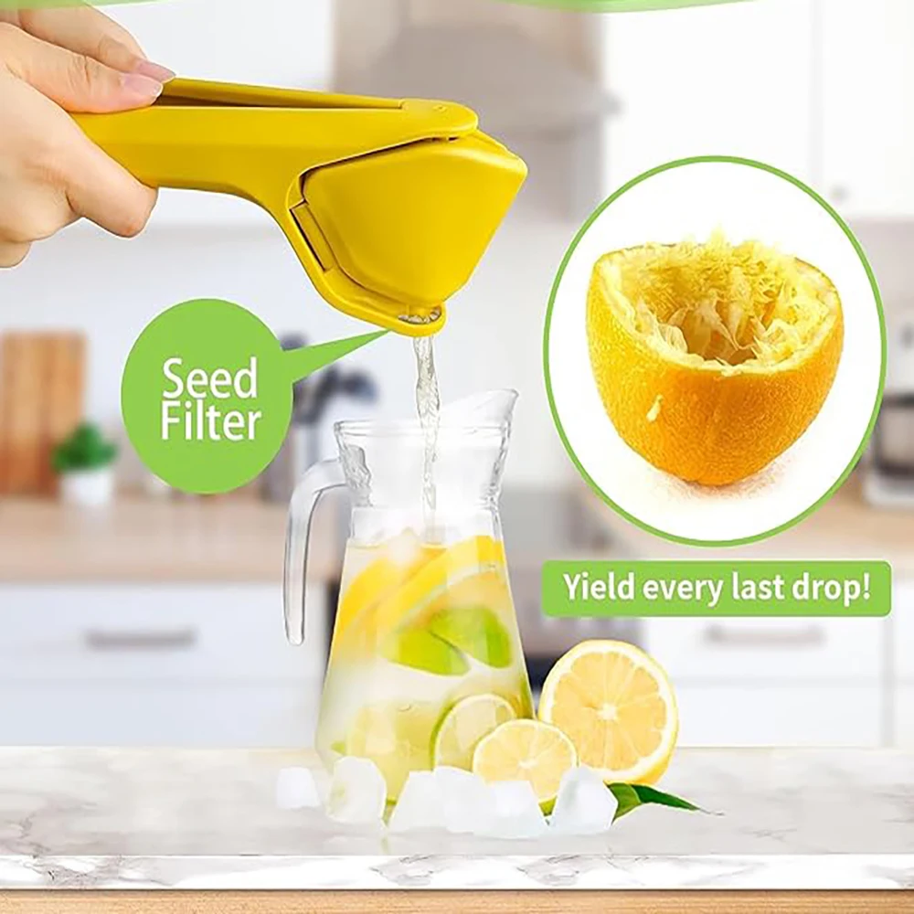 Hand Press Juicer Handheld Lemon Citrus Juicer Fruit Hand Press Juicer Manual Food Processor Juice Fast Squeezer view 6
