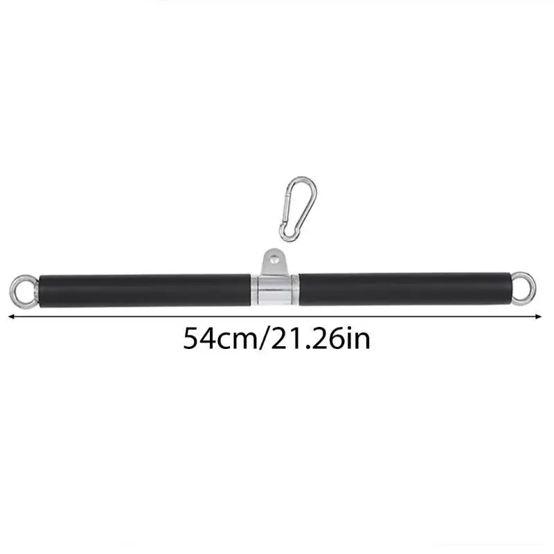 652F مرفق آلة الكابلات ذات القضيب القابل للسحب مع حزام ومقبض قضيب الصالة الرياضية عالي التحمل