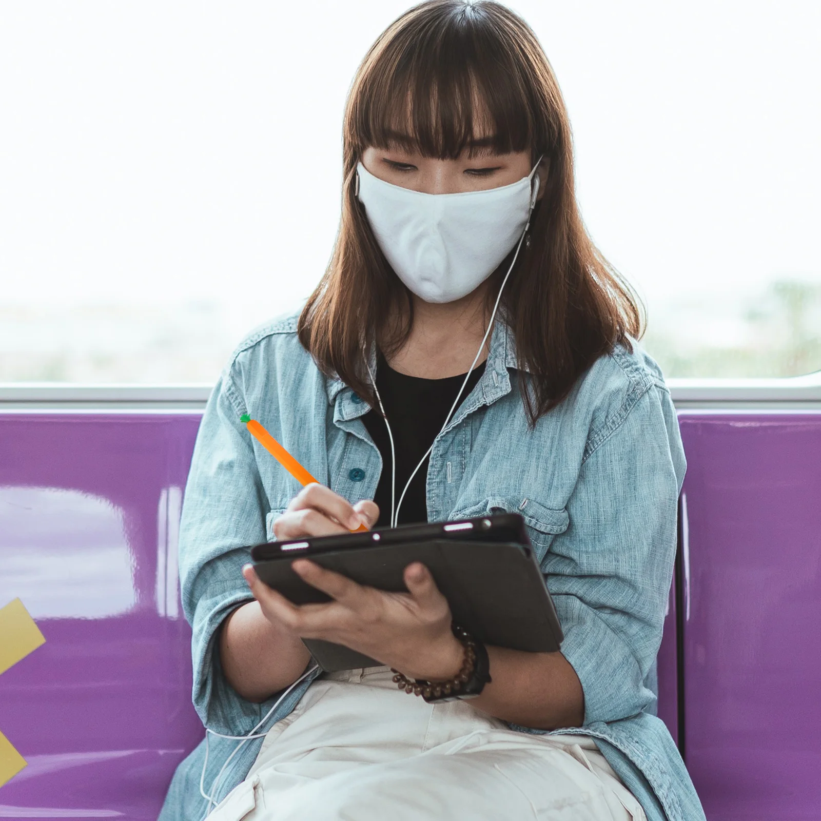 

Electronic Stylus Case Pencil Sleeve Silica Gel Generation Silicone Skin for