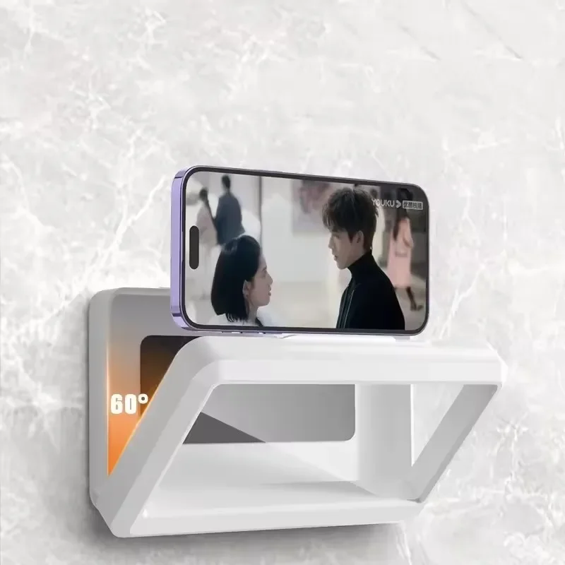 ZLRLMHY Universal Fixed Waterproof and Anti Fog Bathroom Phone Case Shower Phone Holder Waterproof and Touchable Shower Phone