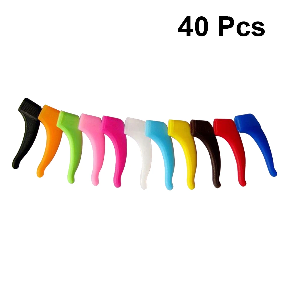 

2pcs Glasses Leg Covers Silicone Replacement Eyewear Frame Fixed Anti Sports Outdoor Spectacle Legs Non Fall Fit