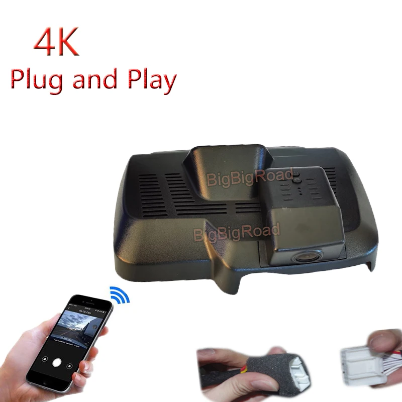 

4K Plug And Play Car Wifi DVR Video Recorder For Geely Xingyue S 2021 2022 Dash Cam Camera Night Vision FHD 2160P