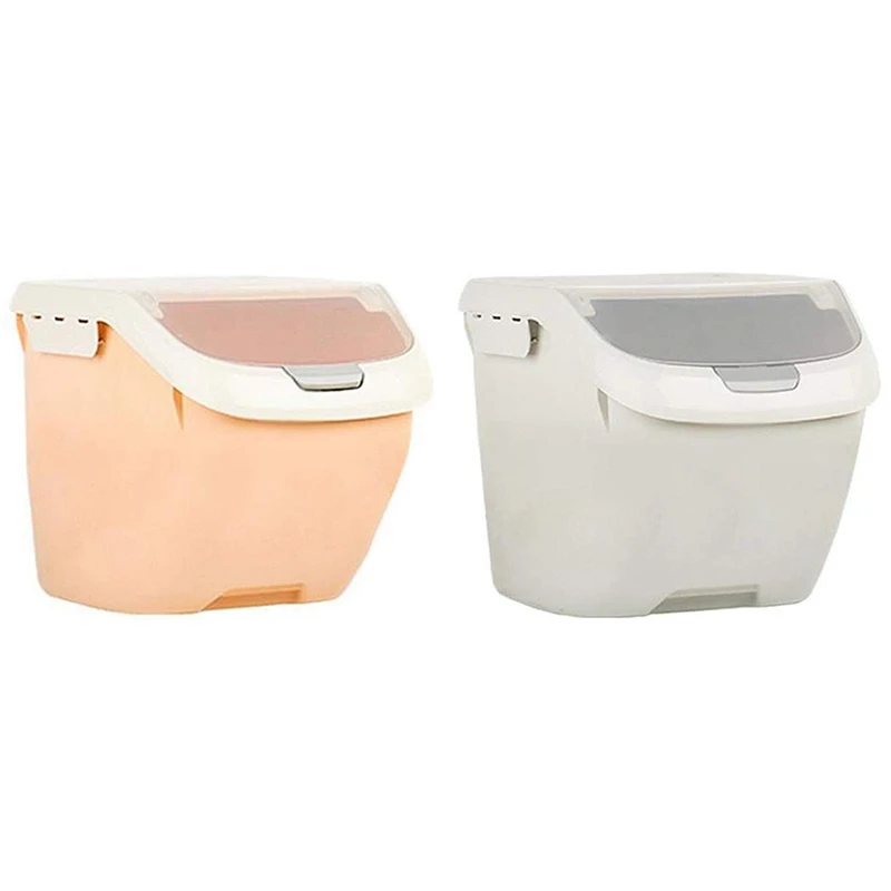 Rice Container Storage 10 KG/22 LBS, Cereal Containers With BPA Free Plastic And Airtight Design