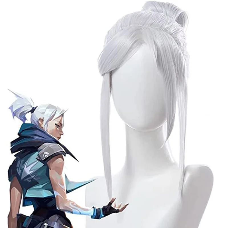 ジェットコスプレゲーム Valorant 大人のファンタジア衣装ウィッグ