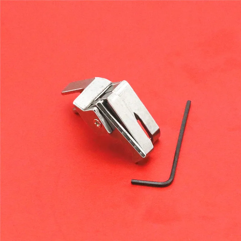 Machine Flat High And Low Retaining Presser Foot Double Tangent Presser Foot 211-14 Cutting Line Seam Allowance All Steel 2