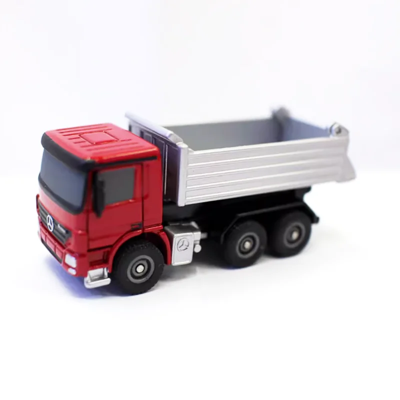 

Литой под давлением масштаб 1:128, модель самосвала из сплава, брелок, кулон, готовый продукт, имитация игрушек, коллекция подарков, статический дисплей