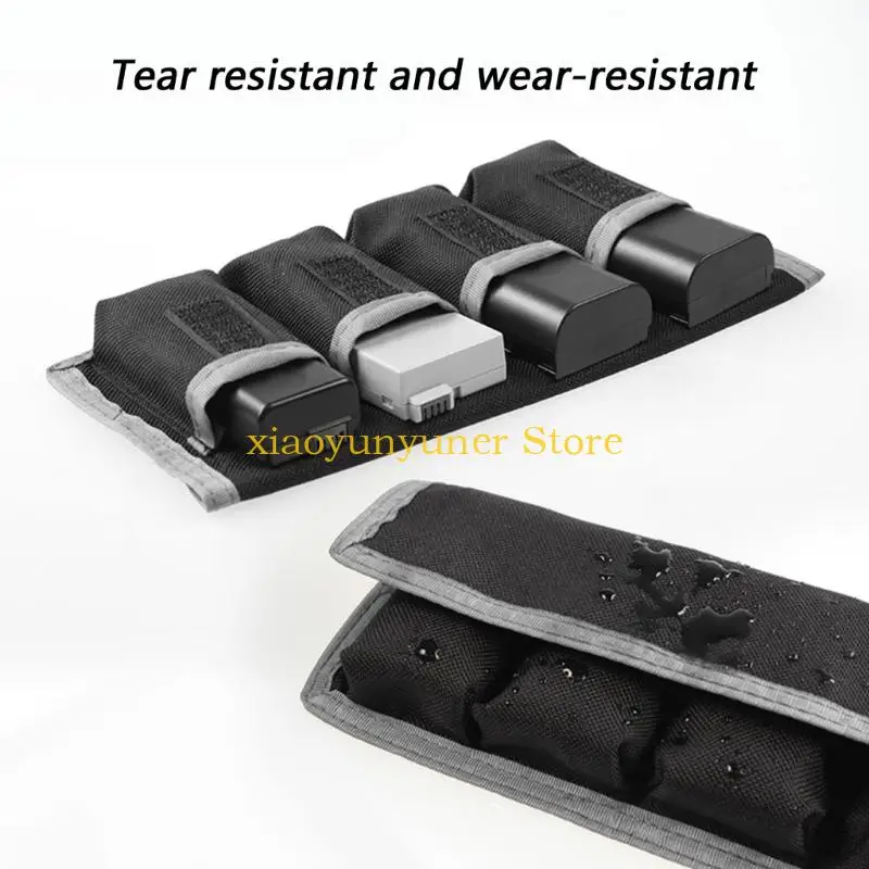 P9JB Portable Shockproof Lithiums Battery Holder Bag For Drones And Cameras Gadget