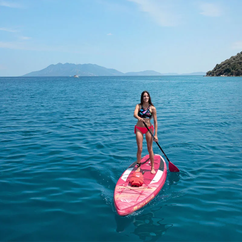 2022 CORAL TOURING FEMALE SUP 350*79*15cm lady inflatable surfboard stand up paddle board cruising surf water sport boat dinghy