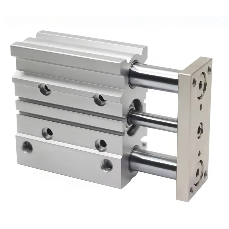 MGPM Air Pneumatic Compact Guide Cylinder Stroke 10mm-300mm MGPM12 MGPM16 MGPM20 MGPM25 MGPM32 MGPM40 MGPM50 MGPM63 MGPM80