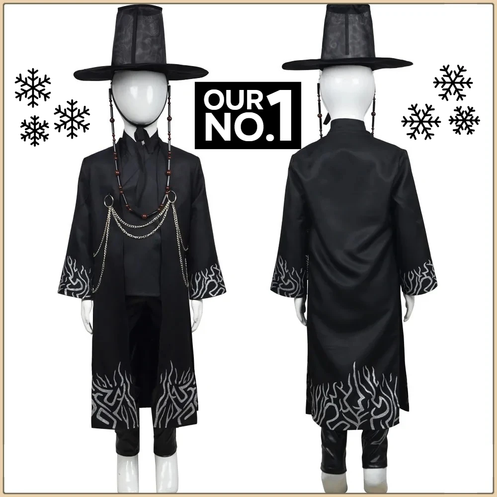 

Anime Movie Boys Role Play Props Party Cosplay Set for K-POP: Demon Hunters Boys Jinu Halloween Party Cosplay Costume Outfit