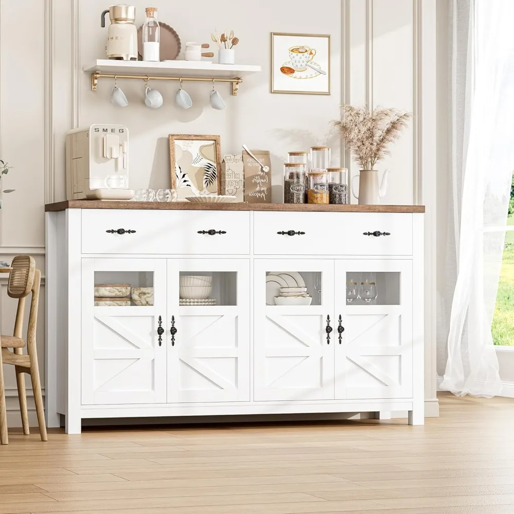 Buffet avec rangement, buffet moderne, armoire de café-bar, armoire console pour cuisine